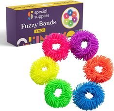 Fuzzy Bands (6 piezas)